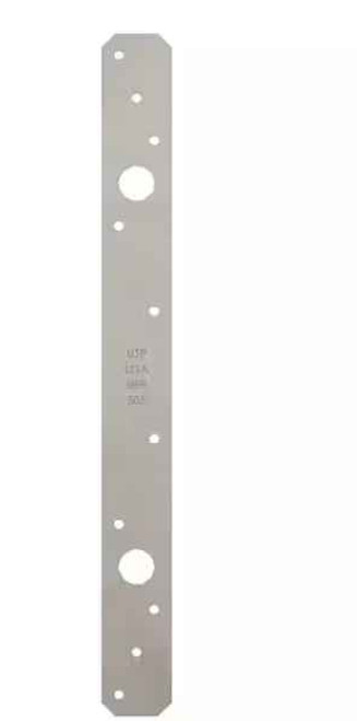 MiTek 1-1/4" x 12" Strap Tie, 20-Gauge, G90 Galvanized (50 Pieces) #ULSTA12