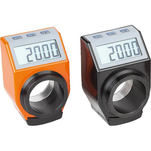 Kipp Position Indicators, Digital, Freely Programmable, Plastic, Black, Assembly Position 1, (Qty. 1), K0411.12 Kipp Position Indicators, Digital, Freely Programmable, Plastic, Black, Assembly Position 1, (Qty. 1), K0411.12