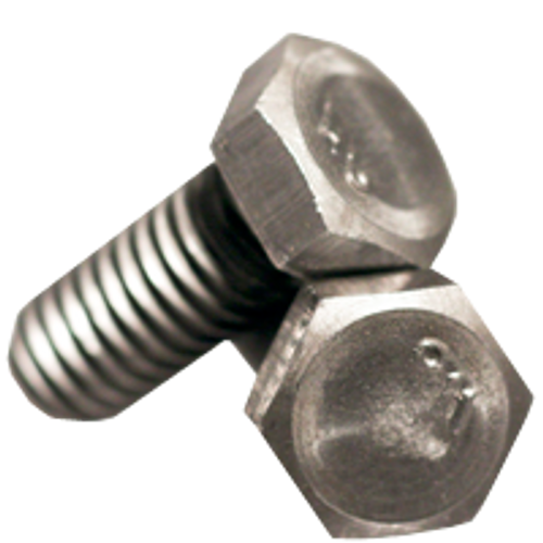 1/4"-28 x 5/8" Fully Threaded Grade 2 Hex Cap Screw Plain (3,000/Bulk Pkg.)