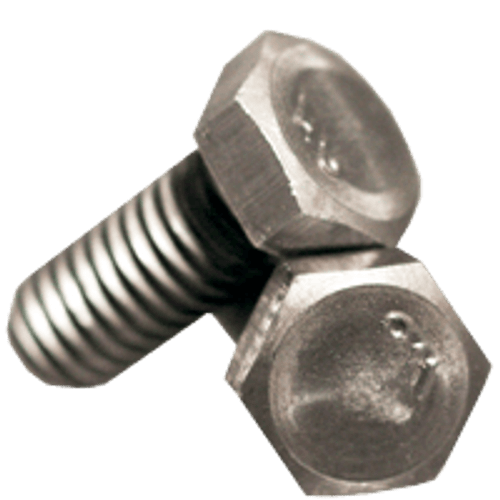 1/4"-20 x 7/8" Fully Threaded Grade 2 Hex Cap Screw Plain (2,500/Bulk Pkg.)
