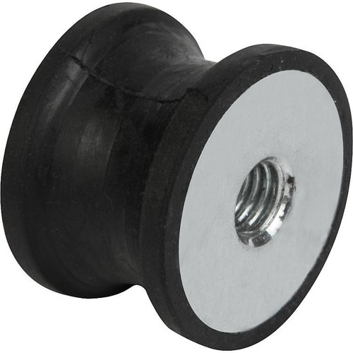 Kipp Rubber Buffers, Style CT, Tapered, Internal Thread, M4x15x15mm, Steel, (10/Pkg), K0570.01501557 Kipp Rubber Buffers, Style CT, Tapered, Internal Thread, M4x15x15mm, Steel, (10/Pkg), K0570.01501557