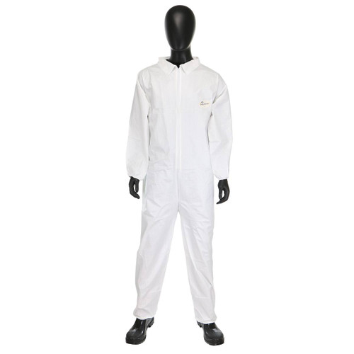Posi-Wear BA Elastic Wrist & Ankle Coverall/White/X-Large (25/Case) 3602/XL Posi-Wear BA Elastic Wrist & Ankle Coverall/White/X-Large (25/Case) 3602/XL