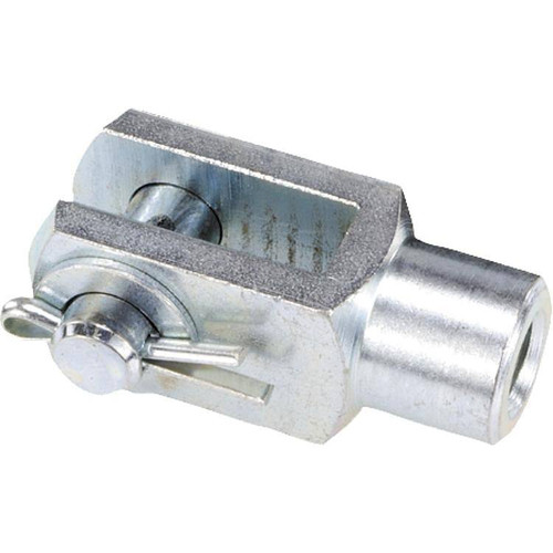 Kipp Clevis Joints, DIN 71752, M12, Right-Hand Internal Thread, G=24 mm, Steel, (Qty. 1), K0733.1224 Kipp Clevis Joints, DIN 71752, M12, Right-Hand Internal Thread, G=24 mm, Steel, (Qty. 1), K0733.1224