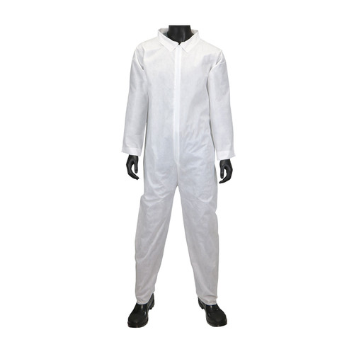 PIP SMS - Basic Coverall/White/3X-Large (25/Case) C3850/3XL