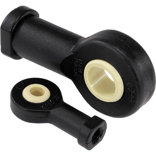 Kipp Rod End w/igubal, Similar To DIN ISO 12240-4, w/Plain Bearing and External Left-Hand Thread, M20x1.5, D=20 mm, Steel, (Qty. 1), K1466.1201501