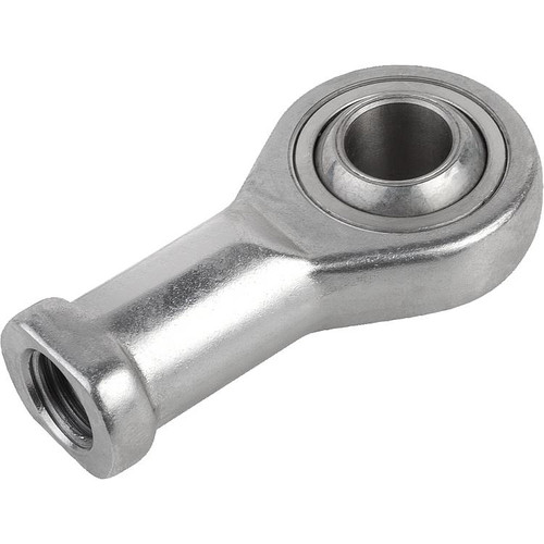 Kipp Rod End, DIN ISO 12240-4, w/Plain Bearing and Internal Right-Hand Thread, M20X1.5, D=20 mm, Stainless Steel, (Qty. 1), K0721.20 Kipp Rod End, DIN ISO 12240-4, w/Plain Bearing and Internal Right-Hand Thread, M20X1.5, D=20 mm, Stainless Steel, (Qty. 1), K0721.20