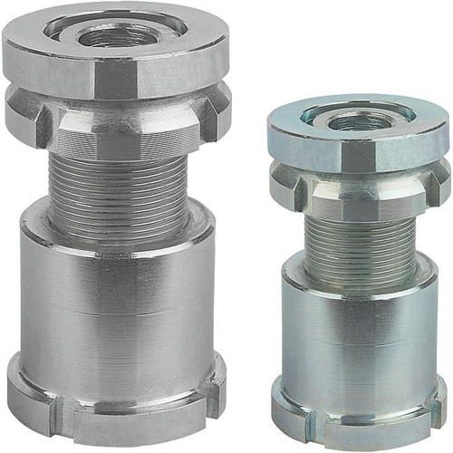 Kipp Levelling Sets, Spherical Washer w/o Locknut, D1=M60X2 mm, D2=80 mm, D33 mm,  Stainless Steel, (Qty. 1), K0057.50301