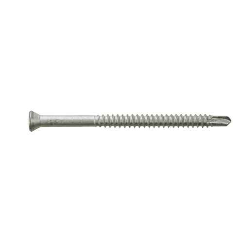 Simpson Strong-Tie #7 x 1-5/8" Self-Drilling Siding Screw, Trim Head, Square Drive, 410 Stainless Steel (100/Pkg) #F07T162TDC