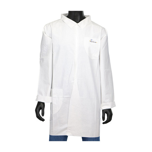 Posi-Wear BA Lab Coat-2 Pocket 58 gsm/White/2X-Large (30/Case) #3620/2XL