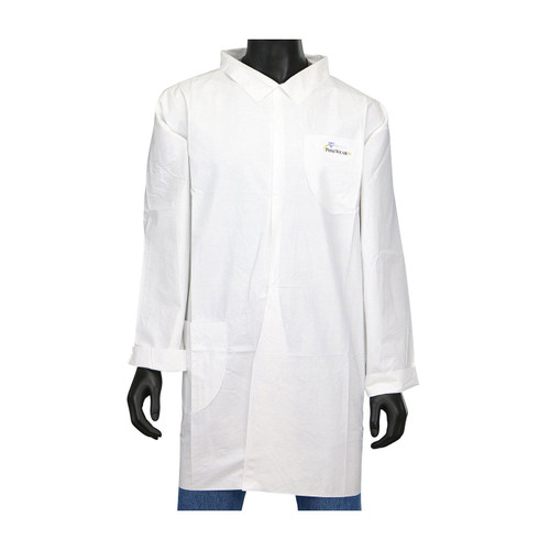 Posi-Wear BA Lab Coat-2 Pocket 58 gsm/White/Medium (30/Case) #3620/M