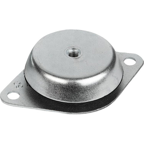 Kipp Machine Foot, Style A, D=M78, w/o Tear Protection, Steel, Natural Elastomer, (Qty. 1), K0687.078160