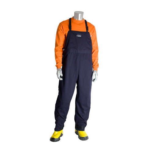 PIP AR/FR Overalls (12 Cal/cm2) Navy Blue/X-Large #9100-52564/XL PIP AR/FR Overalls (12 Cal/cm2) Navy Blue/X-Large #9100-52564/XL