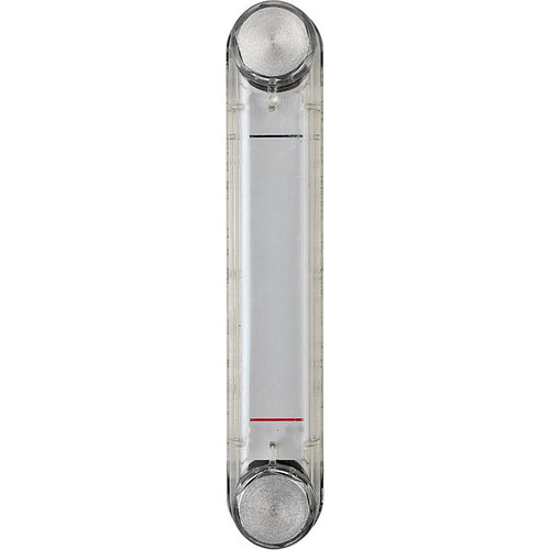 Kipp Oil Level Gauge, Style A, w/o Thermometer, 151x27X19 mm, L1=127mm, D=M12, Thermoplastic, (Qty:1), K0443.1127