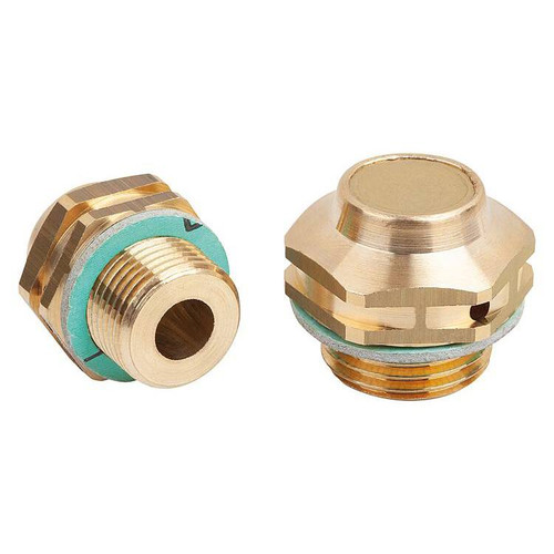 Kipp Vent Screw w/Air Filter, w/o DipStick, D1=G1/2, D=30 mm, Brass, (Qty:10), K0460.30012