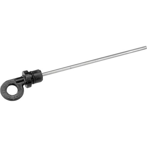 Kipp Dipstick, Style D, w/o Ventilation, D= 33 mm, D1=18 mm, Thermoplastic, Zinc, (Qty:10), K0468.43318 Kipp Dipstick, Style D, w/o Ventilation, D= 33 mm, D1=18 mm, Thermoplastic, Zinc, (Qty:10), K0468.43318