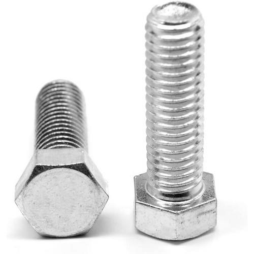 M8-1.25 x 12 mm Fully Threaded DIN 933 Hex Cap Screws, A2 Stainless Steel (250/Pkg.)