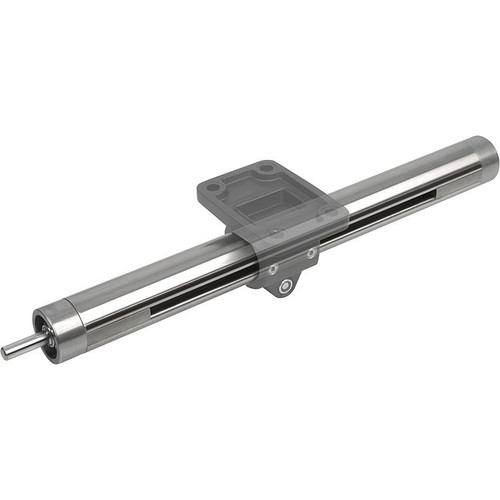 Kipp Linear Acuator, w/Plain Bearing B=30 mm,L=500 mm, Stainless Steel, (Qty:1), K0495.300001x500