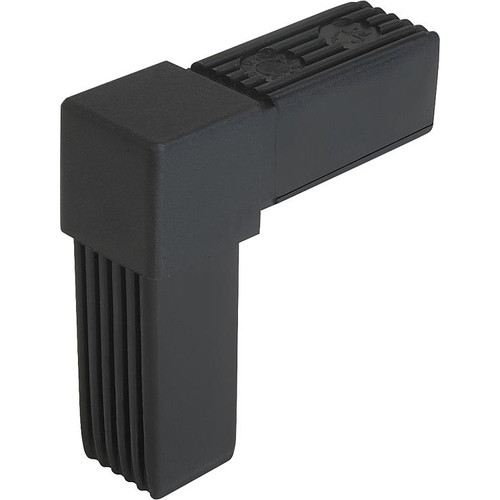 Kipp Square Tube Connectors, 2-way, A1=30 mm, L=77mm, Polymide, Steel, (Qty:10), K0616.1302012 Kipp Square Tube Connectors, 2-way, A1=30 mm, L=77mm, Polymide, Steel, (Qty:10), K0616.1302012