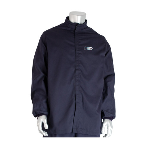 PIP AR/FR Jacket (33 Cal/cm2) Navy Blue/Medium #9100-52680/M