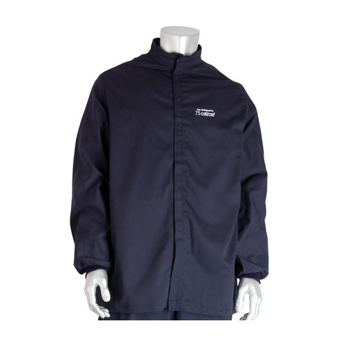 PIP AR/FR Jacket  (75 Cal/cm2) Navy Blue/Large #9100-75000/L