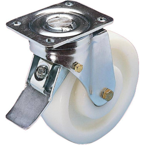 Kipp Swivel Casters w/Stop-Top, 100 mm, Polyamide, Steel, (Qty:1), K1772.100372 Kipp Swivel Casters w/Stop-Top, 100 mm, Polyamide, Steel, (Qty:1), K1772.100372