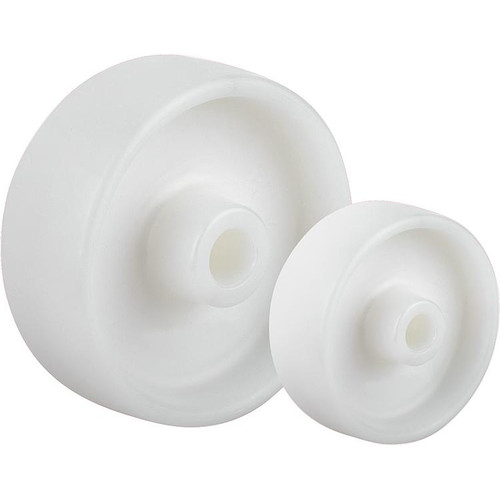 Kipp Nylon Wheels, w/o Locking, Heavy Version, Style A, 250 mm, Polyamide, (Qty:1), K1784.25065