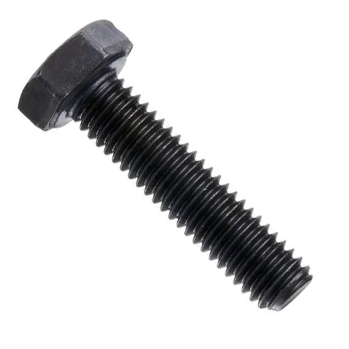 1/4"-20 x 5/8 Hex Cap Screws, 18-8 Stainless Steel, Black Oxide (50/Pkg.)