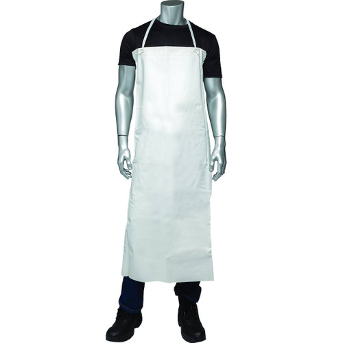 PIP Vinyl Apron-20 mil/White/35" x 45" (Qty. 12) #UW-20-45 PIP Vinyl Apron-20 mil/White/35" x 45" (Qty. 12) #UW-20-45