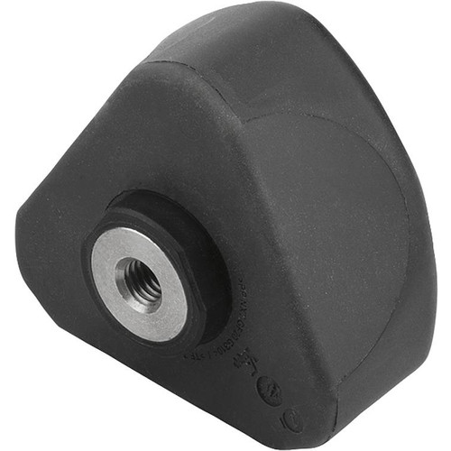 Kipp Triangular Grip, Ergonomic, D=M10, D1=53.8 mm, H=41 mm, Style K, Steel, (Qty:1), K0980.5010