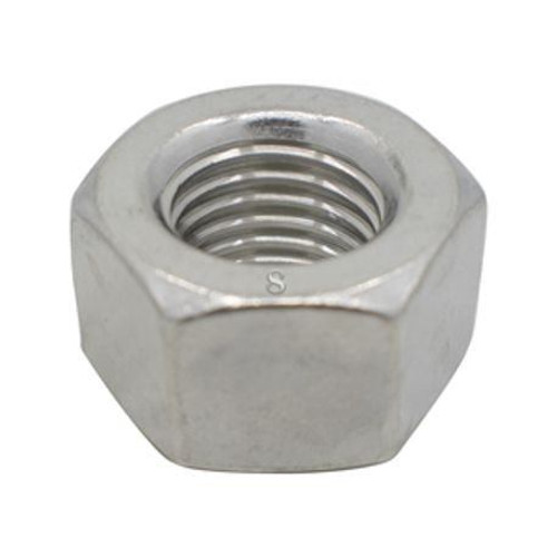 1-3/8"-8 NF ASTM A194 Grade 8 Heavy Hex Nuts, 304 Stainless Steel (5/Pkg.)