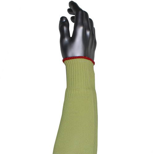 Kut Gard Single-Ply ATA/Sta-Cool Blended Sleeve-Narrow Width-22"/Hi-Vis Yellow/Green (72/Case) #S10ATAFRCM/4-NW-ES6-22