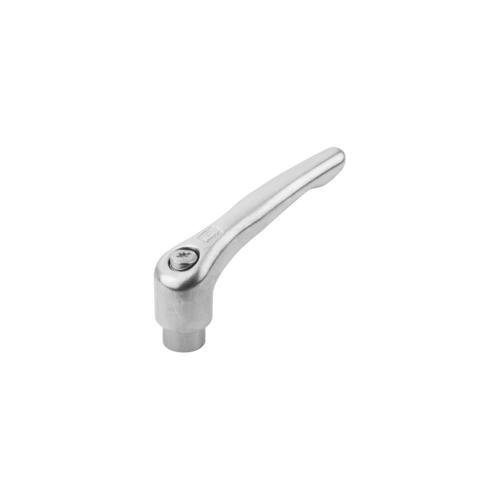 Kipp Adjustable Handle, Size 5, Internal Thread, 1/2-13, Stainless Steel, Electropolished, (Qty:1), K0124.5A5