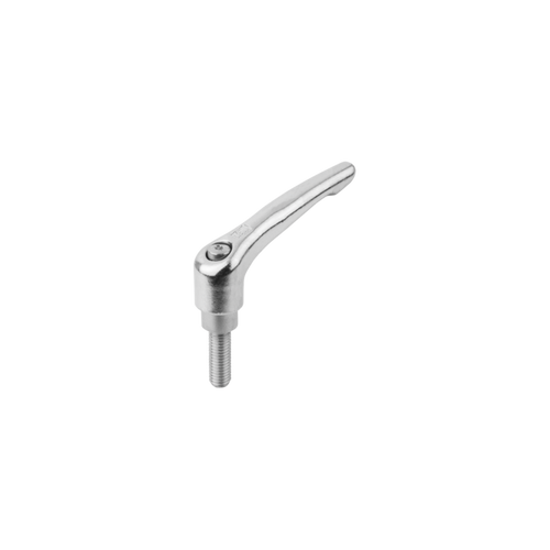 Kipp Adjustable Handle, Size 5, Internal Thread, 5/8-11X30, Stainless Steel, Electropolished, (Qty:1), K0124.5A6X30