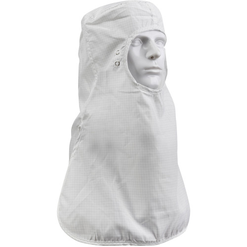 Uniform Technology Altessa Grid ISO 5 (Class 100) Cleanroom Hood - Pull Over/White/X-Large #CHPO-74WH-XL