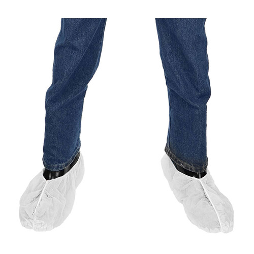 PIP SBP White Shoe Cover 20GSM/White/One Size (200/Case) #3518