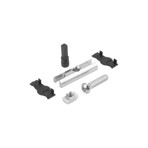 Kipp Pin Connector Sets, Type B, L=80 mm, Steel, Electro Zinc-Plated, (Qty:1), K1038.1080