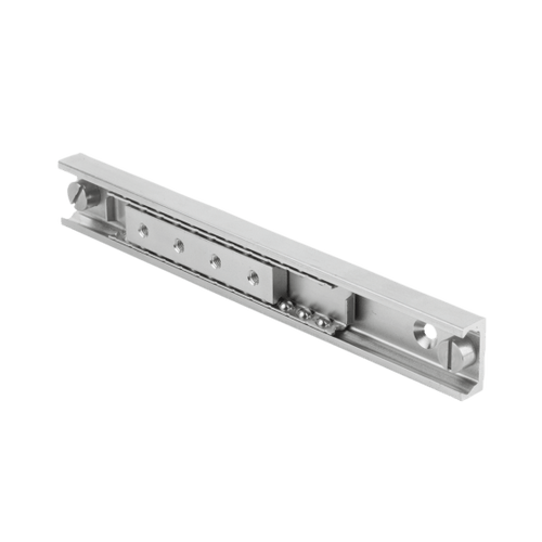 Kipp Linear Ball Bearing Rail w/Internal Runner, Size 43, D=M8, 1490X43X22 mm Steel, Zinc-Plated, (Qty:1), K2022.433701490
