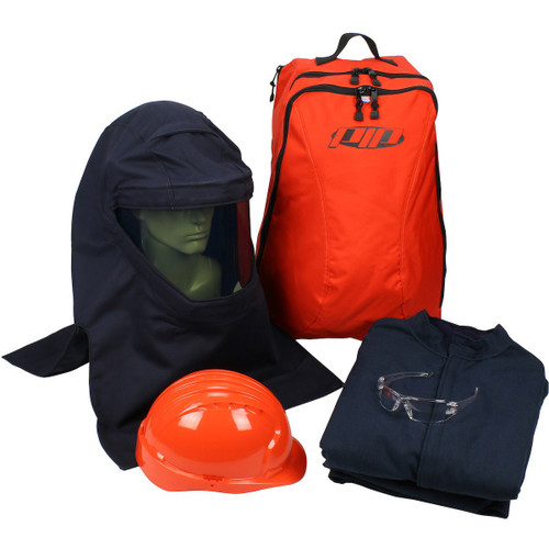 PIP PPE 3 Arc Flash Kit - 33 Cal/cm2-Navy Blue/6X-Large #9150-21712/6XL