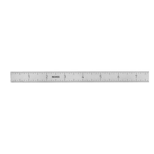 Kipp Linear Scales, Self-Adhesive, Size 20X15x1 Inch, Horizontal, Stainless Steel, (Qty:1), K0759.0002L01XA01.005