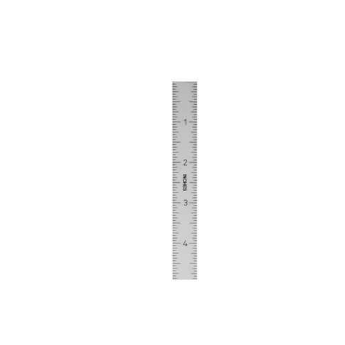 Kipp Linear Scales, Self-Adhesive, Size 20X15x1 Inch, Vertical, Stainless Steel, (Qty:1), K0759.0102L01XA01.005