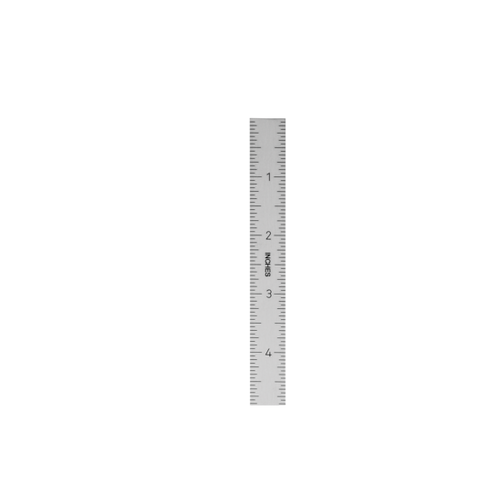 Kipp Linear Scales, Self-Adhesive, Size 12X15x1 Inch, Vertical, Stainless Steel, (Qty:1), K0759.0102L01XL76.005