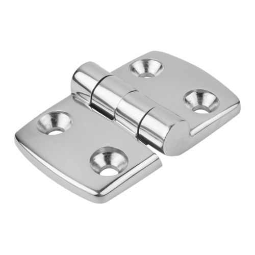 Kipp Hinges, 52X48 mm, Stainless Steel, Polished, (Qty;1), K1084.062615151