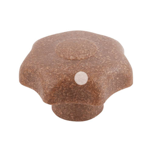 Kipp Star Grip, w/Internal Thread, Simular to DIN 6336, Style K, M10, D1=50 mm, Biopolymer (Qty. 10), K0155.10210143 Kipp Star Grip, w/Internal Thread, Simular to DIN 6336, Style K, M10, D1=50 mm, Biopolymer (Qty. 10), K0155.10210143