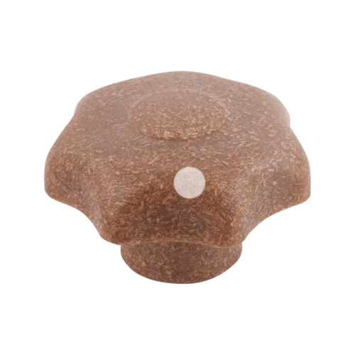 Kipp Star Grip, w/Internal Thread, Simular to DIN 6336, Style K, M6, D1=32 mm, Biopolymer (Qty. 10), K0155.1020690