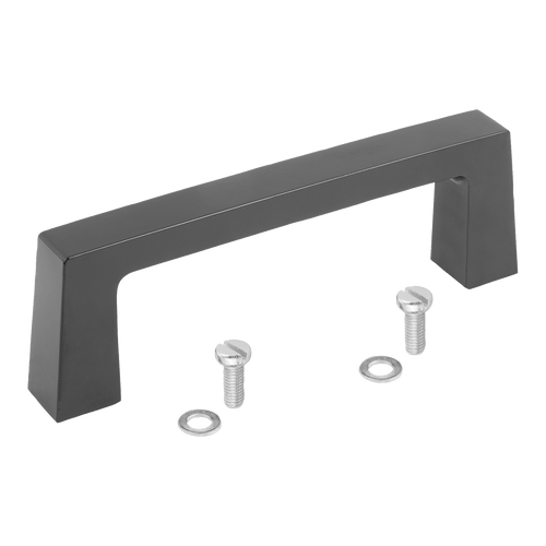 Kipp Pull Handles, Rectangular, L=130 mm, Thermoset, Black, (Qty. 1), K1074.11005