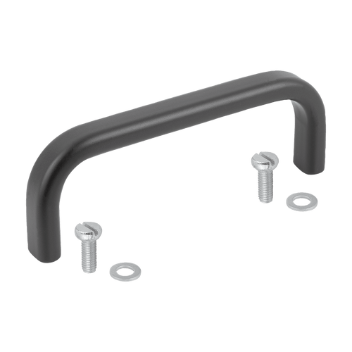 Kipp Pull Handle, Oval, L=108 mm, H=39 mm, Natural Anodized, (Qty. 1), K1091.100053