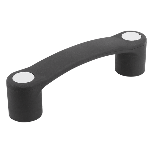 Kipp Pull Handle, Narrow, Front Mount or Rear Mount, Internal Thread, Form B, L=145 mm, H=40.5 mm, Black, Thermoplastic, (Qty. 10), K1092.211706 Kipp Pull Handle, Narrow, Front Mount or Rear Mount, Internal Thread, Form B, L=145 mm, H=40.5 mm, Black, Thermoplastic, (Qty. 10), K1092.211706