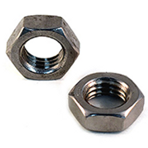 1/4"-20 Heavy Hex Jam Nuts, 18-8 Stainless Steel (100/Pkg.)