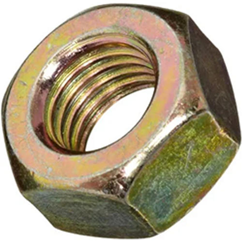 1/4"-20 Heavy Hex Nuts, Brass (250/Pkg.)