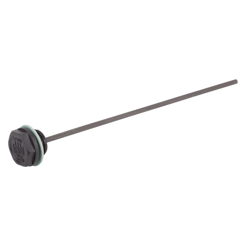Kipp Screw Plug, w/Dipstick, G1/2, Style A, Steel, Polyamide, (Qty:10), K1101.128012 Kipp Screw Plug, w/Dipstick, G1/2, Style A, Steel, Polyamide, (Qty:10), K1101.128012